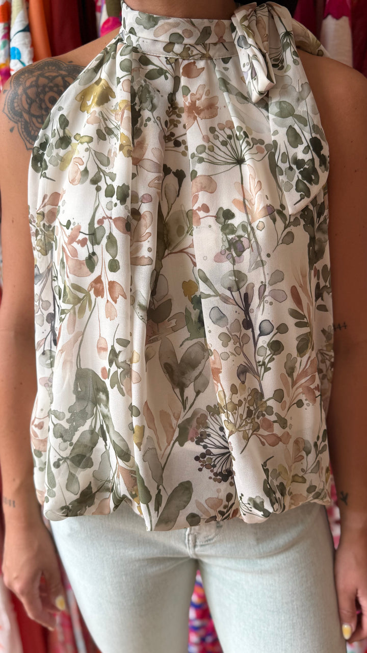 Top Zalia vert