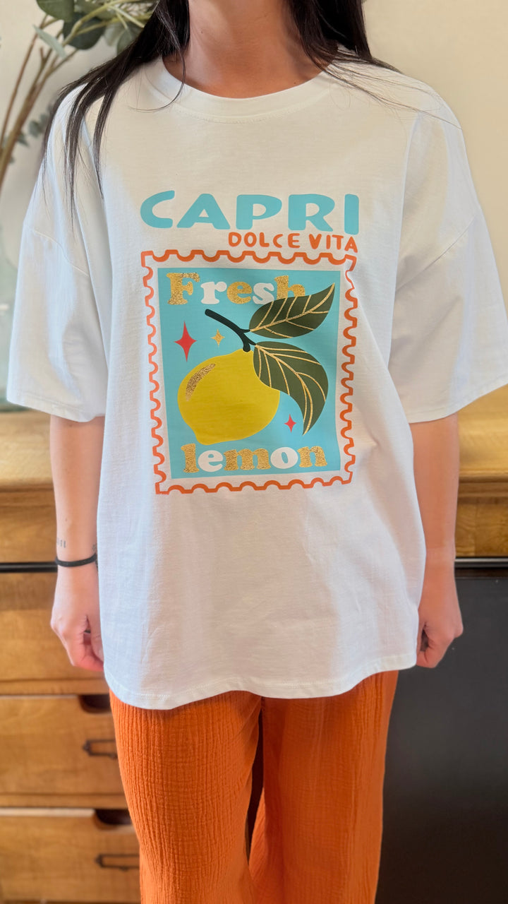 Teeshirt capri