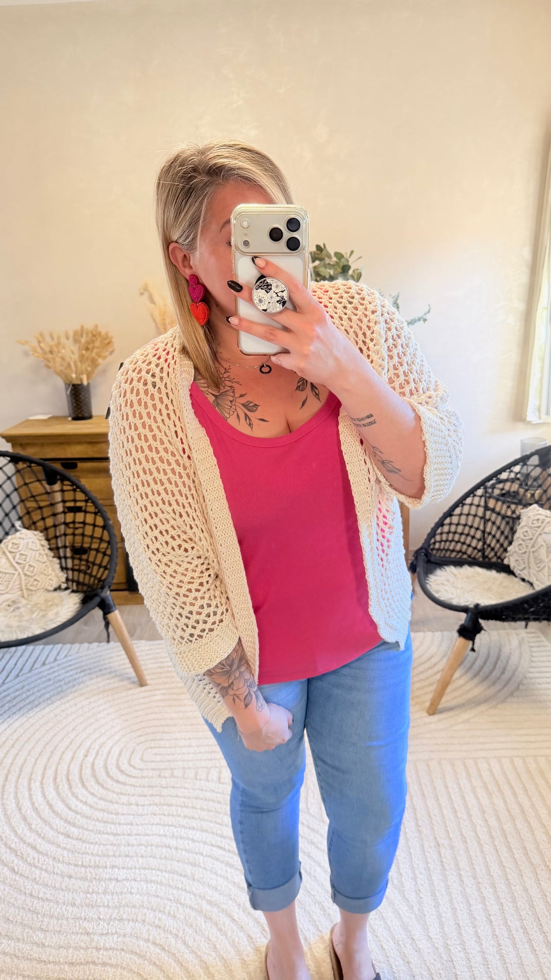 Top Raph fuchsia CURVY