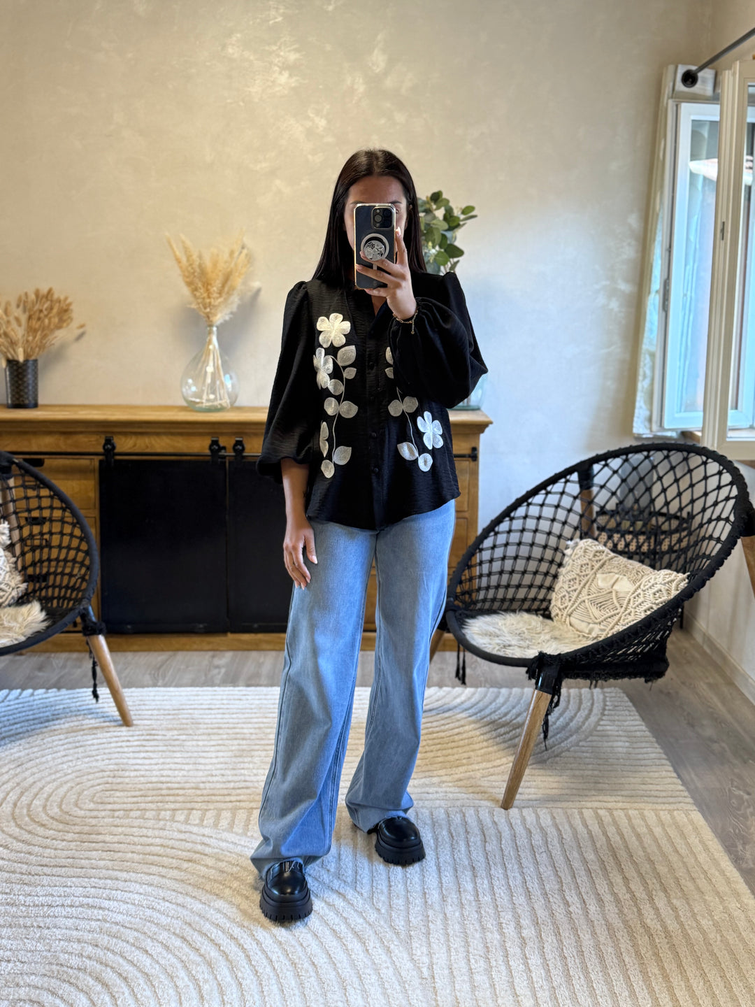 Chemise Armando noir