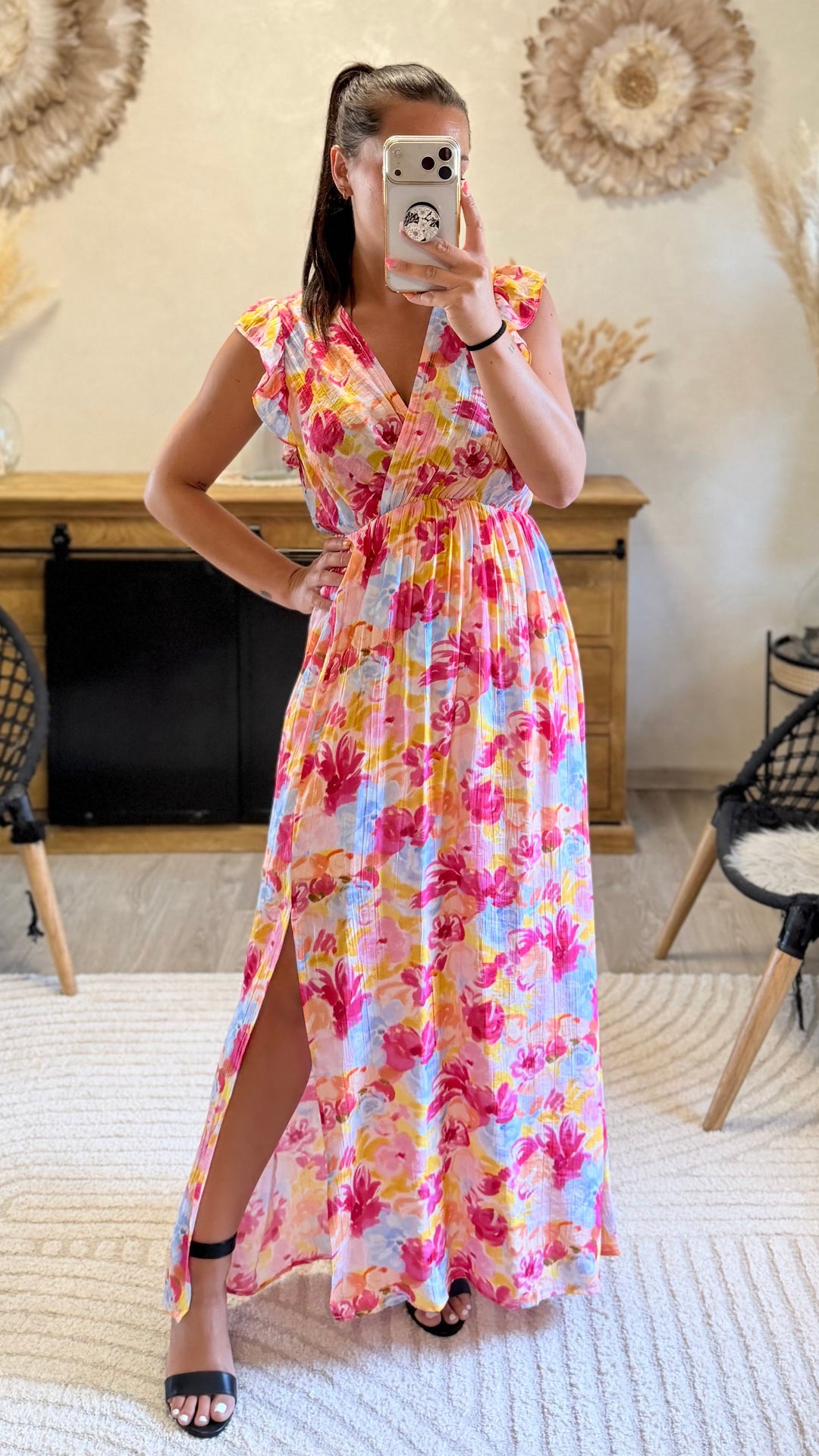 Robe longue Calu