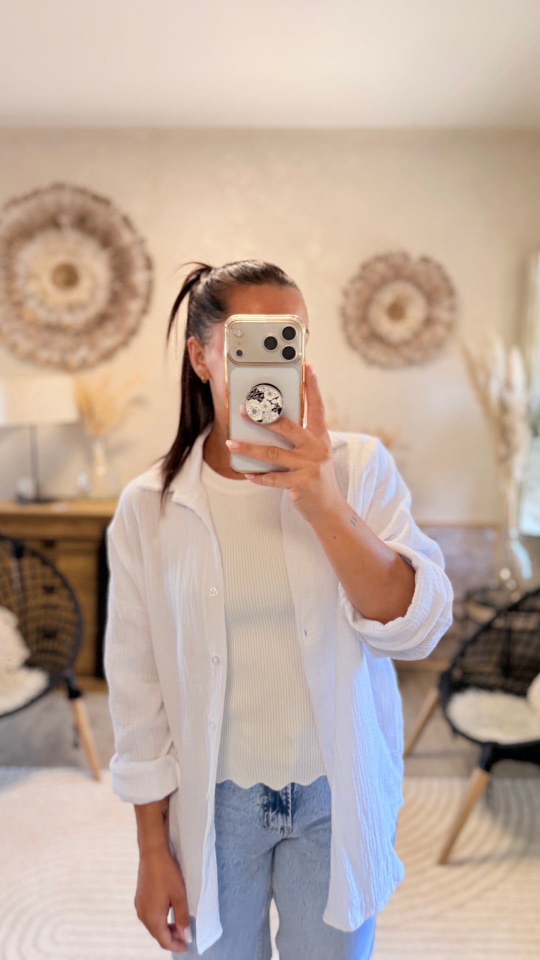 Chemise Amor léopard