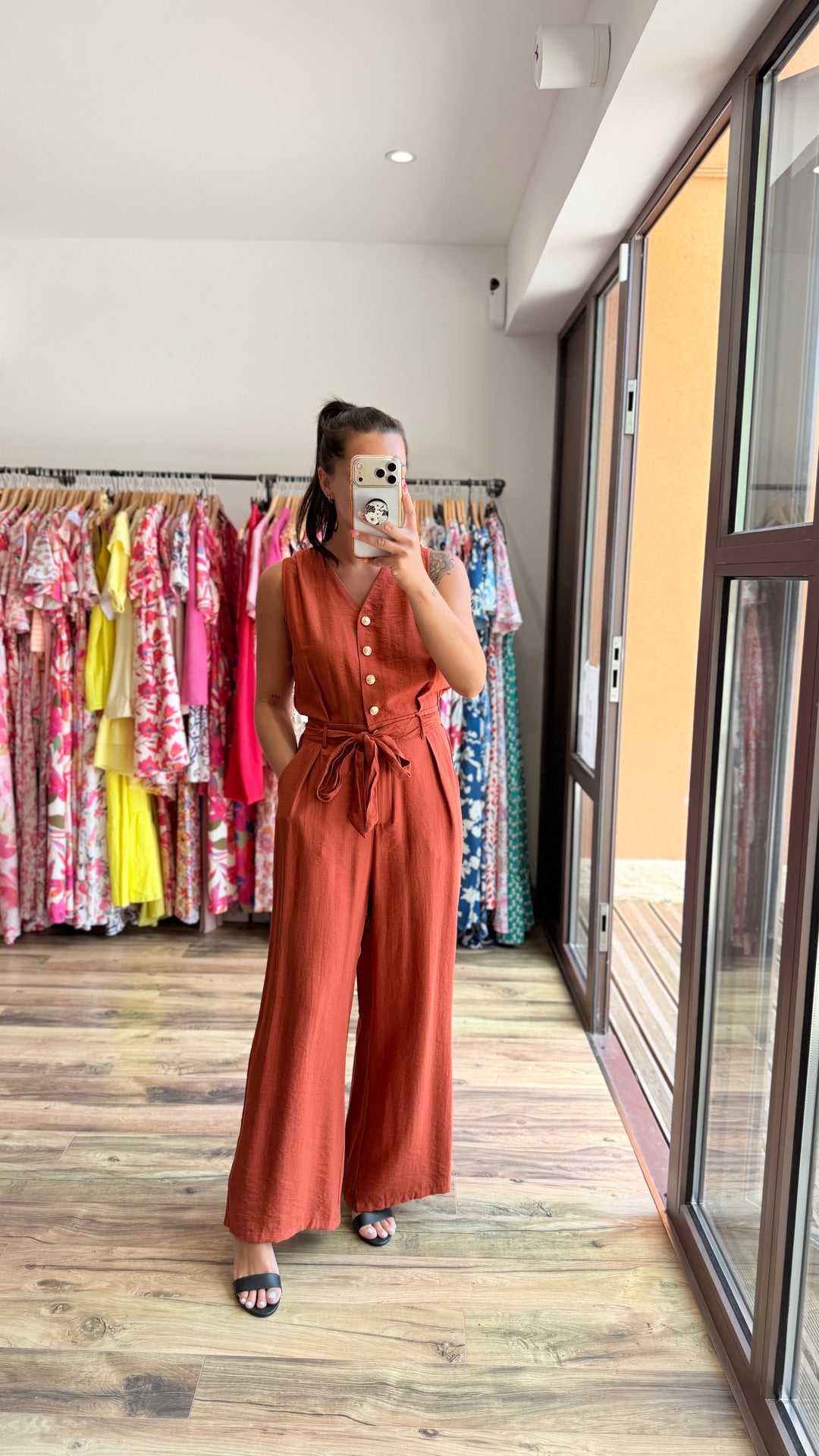 Combinaison Roxane Rouille CURVY