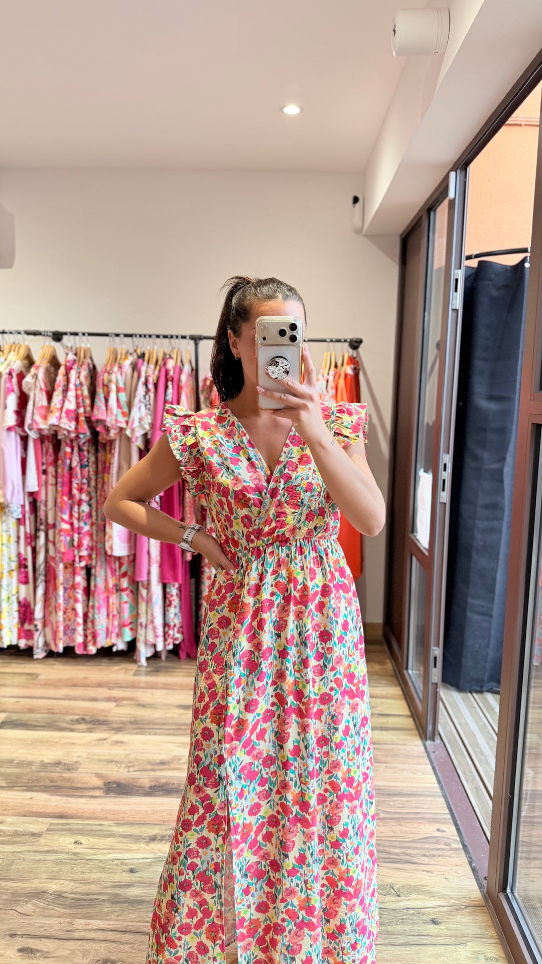 Robe longue Crystal
