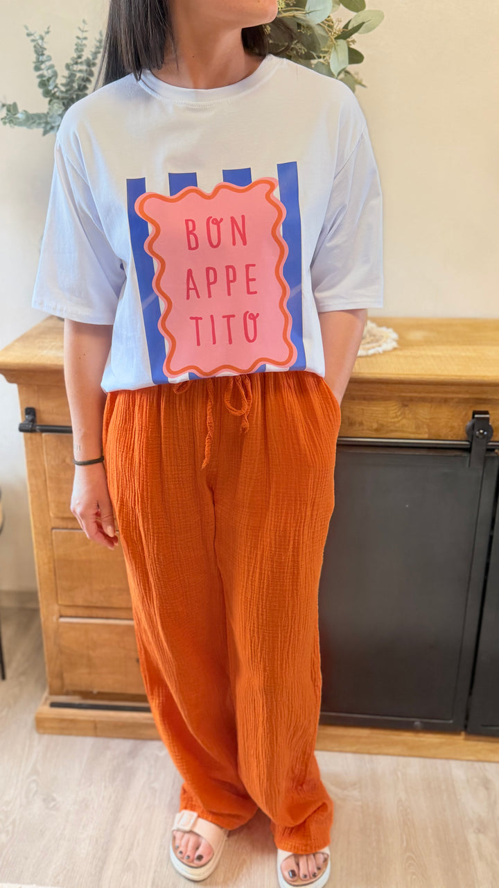 Teeshirt bon appetito