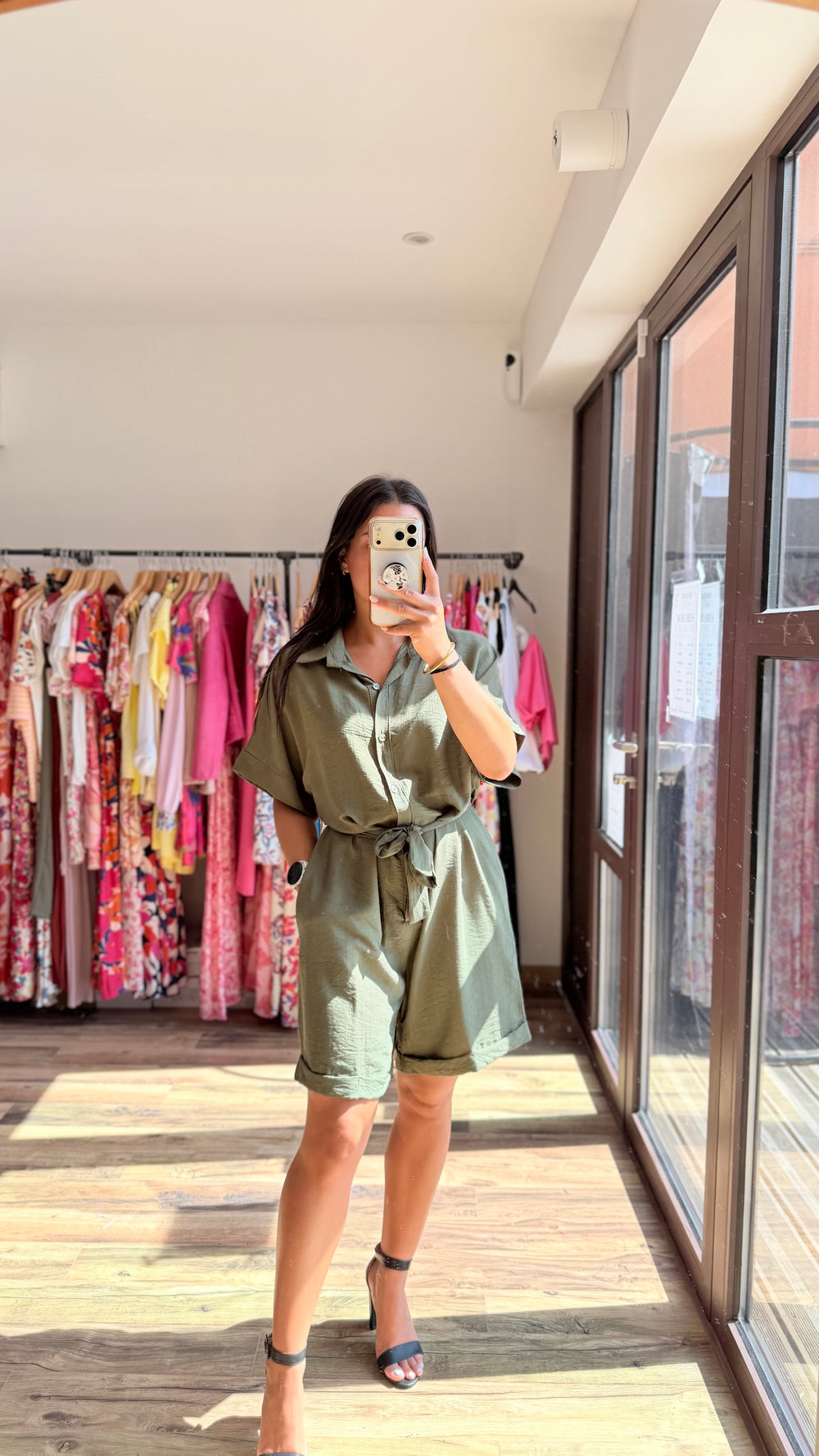 Combishort Kola kaki CURVY