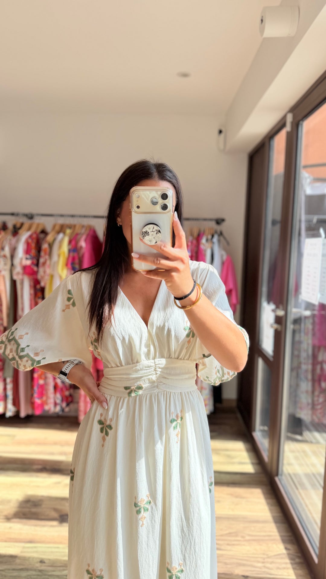 Robe longue Olympea CURVY