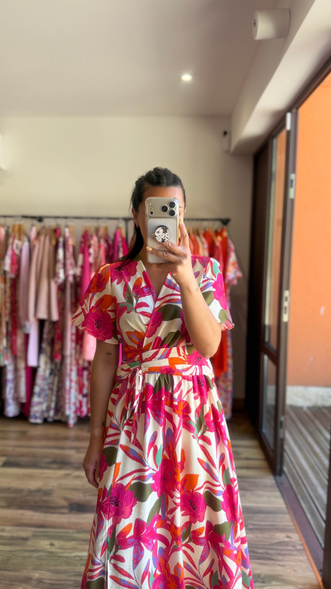 Robe longue Opale