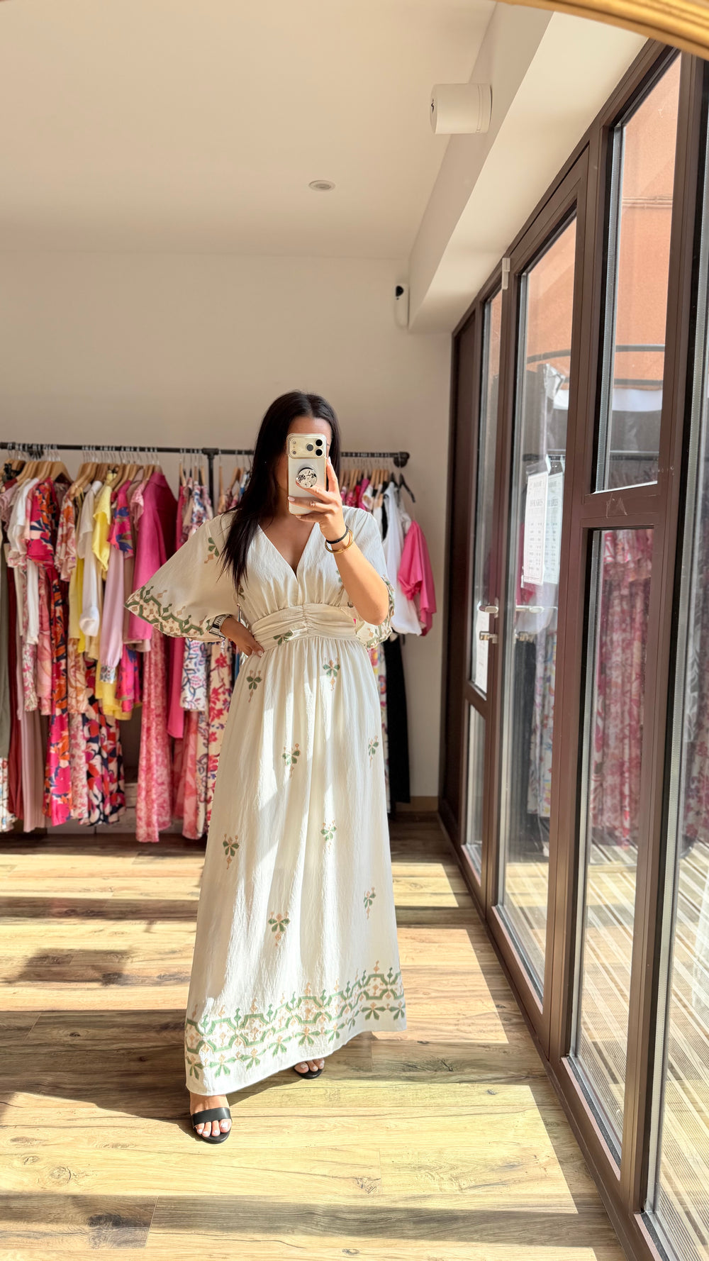 Robe longue Olympea CURVY
