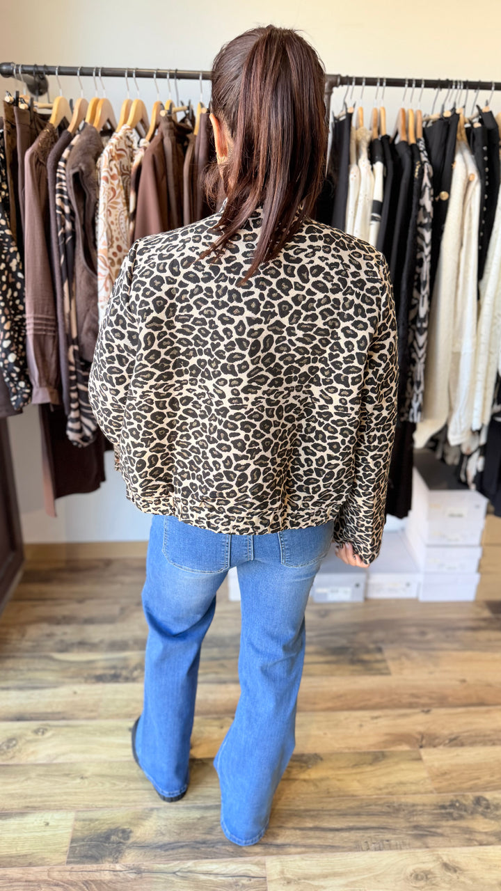 Veste Tina léopard