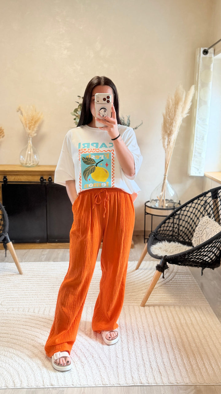 Teeshirt capri