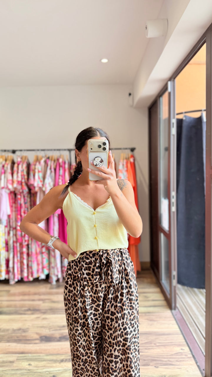 Top Hosa jaune CURVY