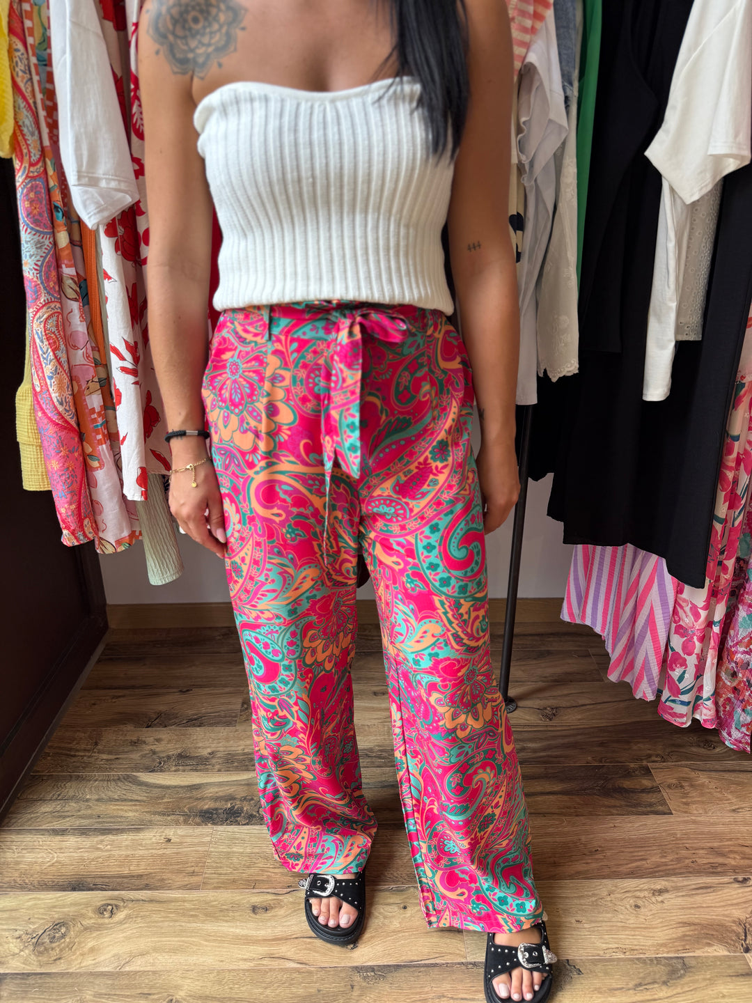 Pantalon fluide Cara