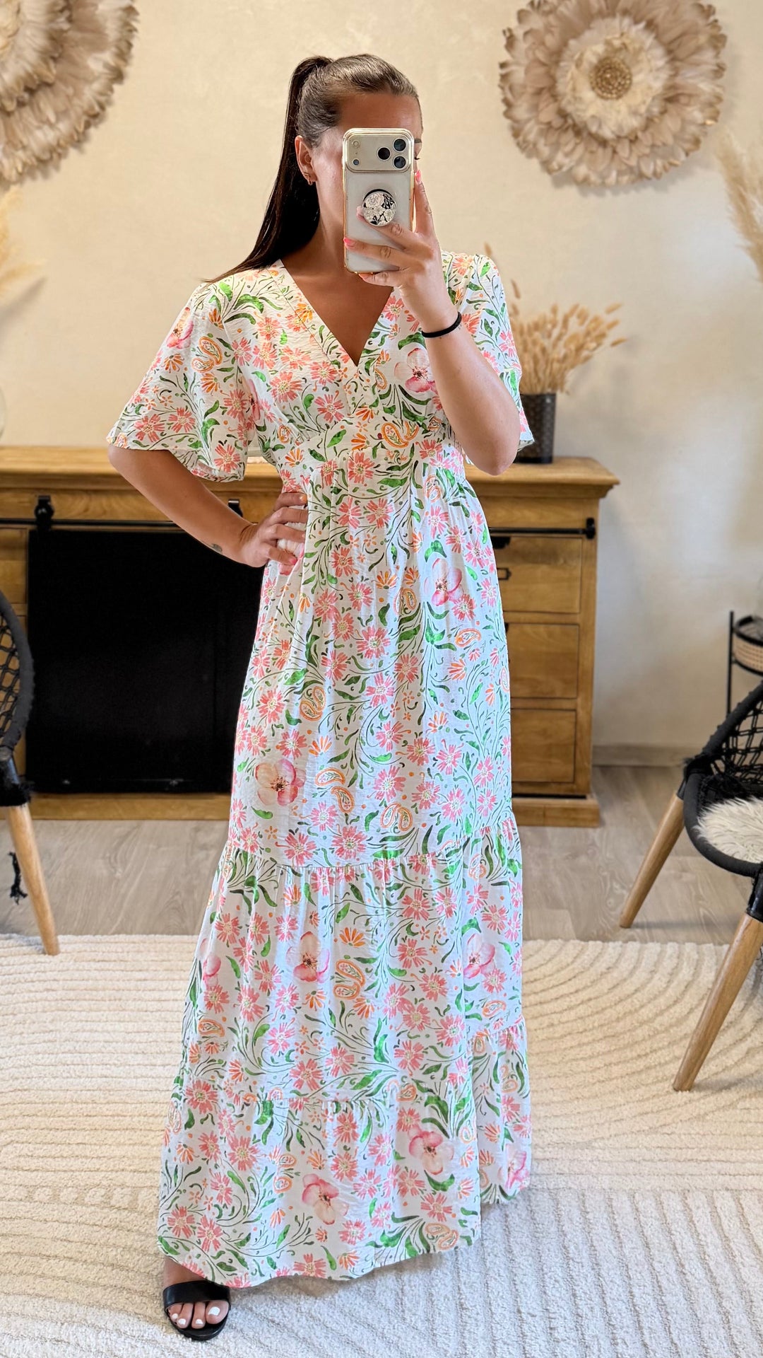 Robe longue Madeline CURVY