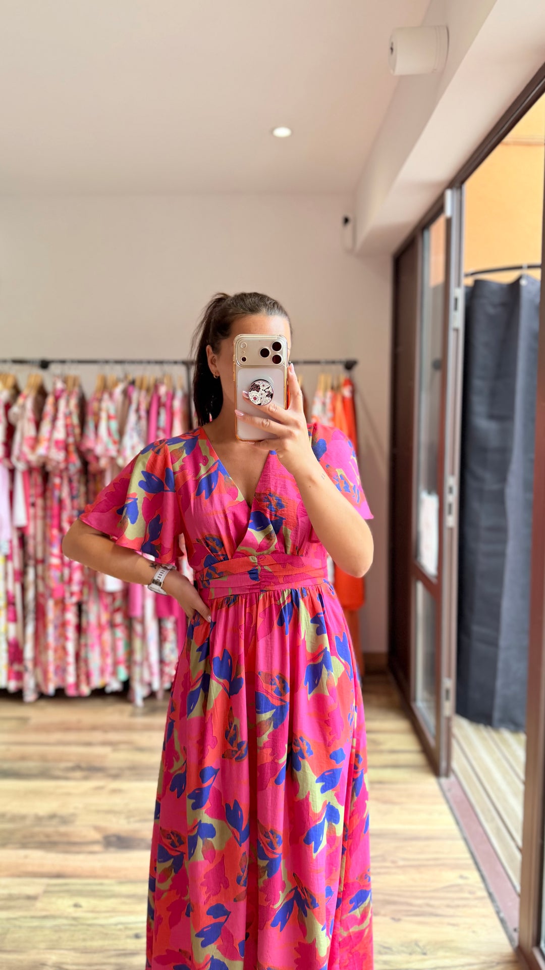 Robe longue Judith (dos ouvert)