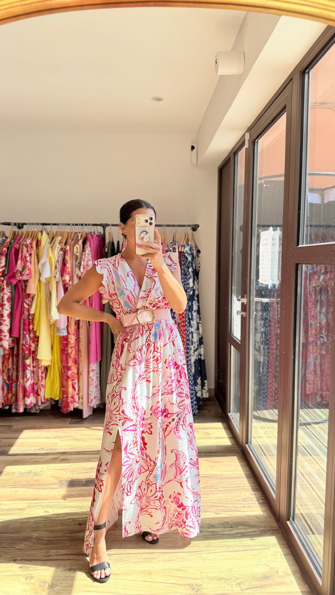Robe longue Almeria CURVY