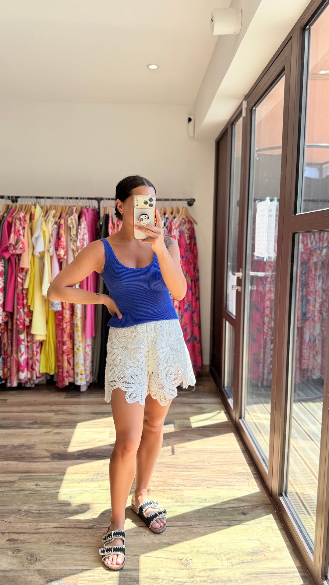 Short Zay blanc
