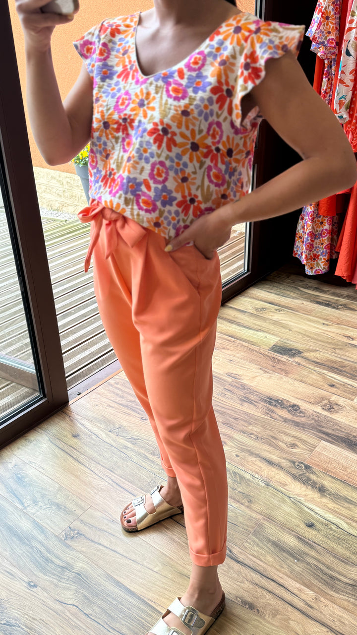 Pantalon Evy Abricot
