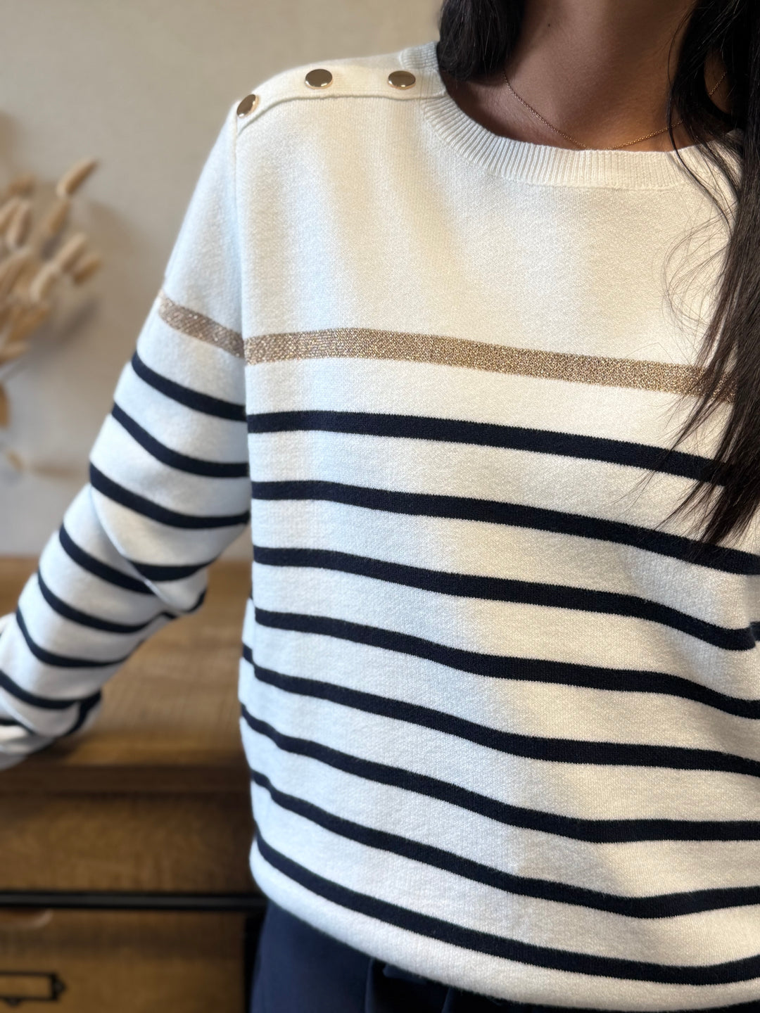 Pull marinière Pascal