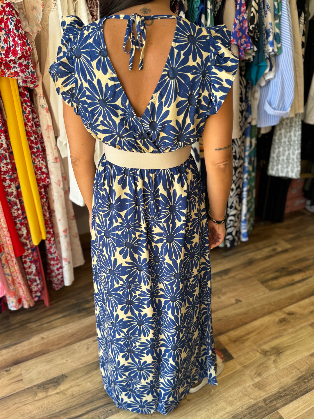 Robe longue Morin CURVY (PRÉCOMMANDE EXPÉDITION 9/06)