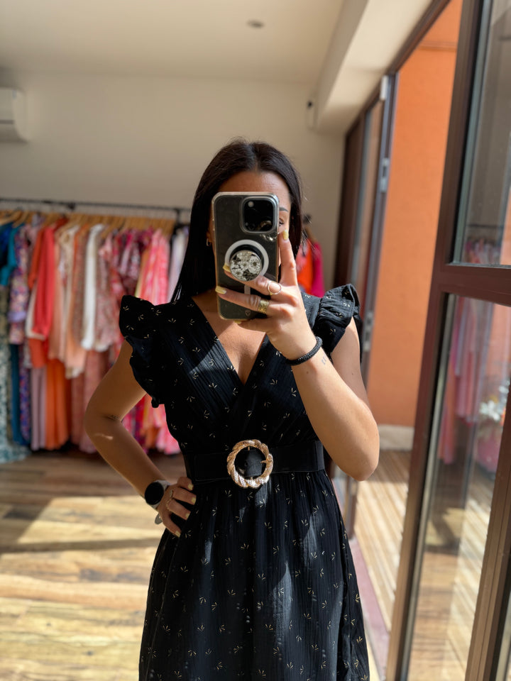 Robe Maya noir CURVY