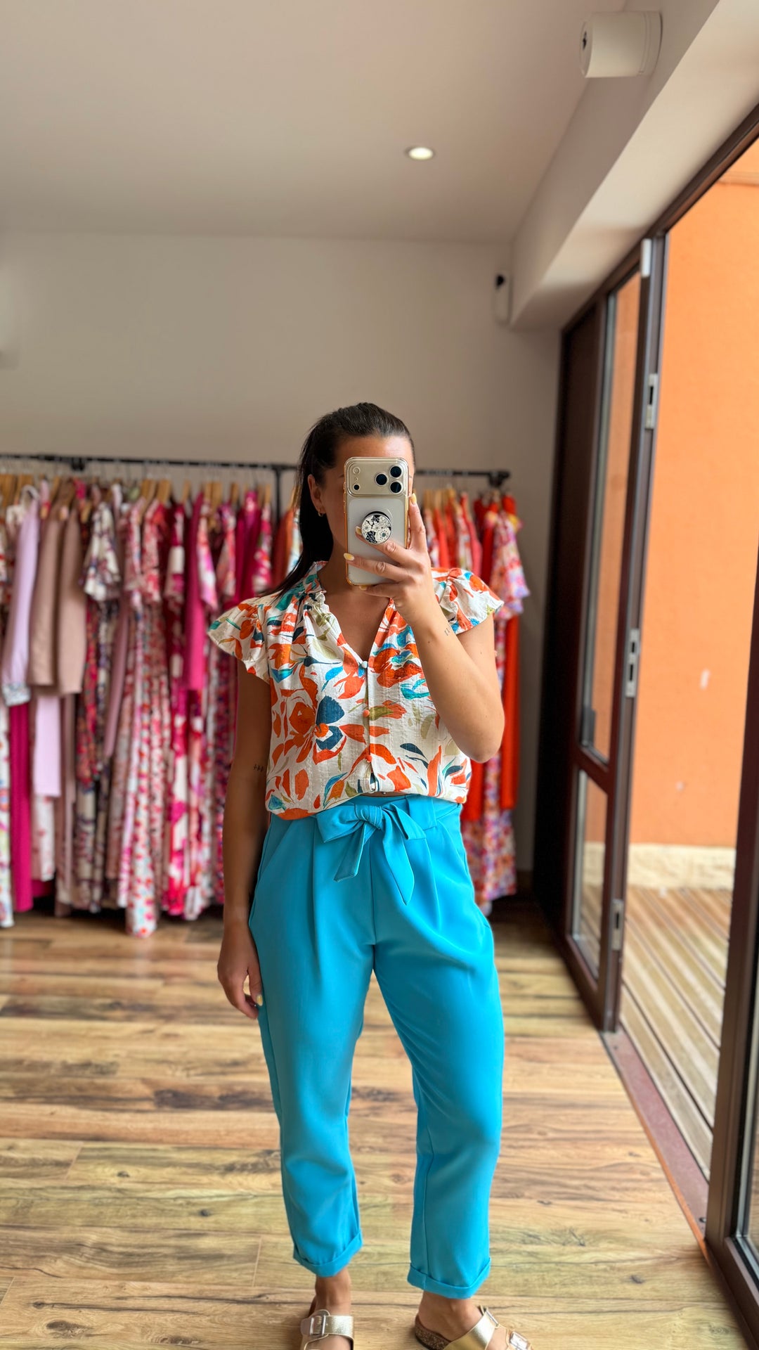 Pantalon Evy bleu