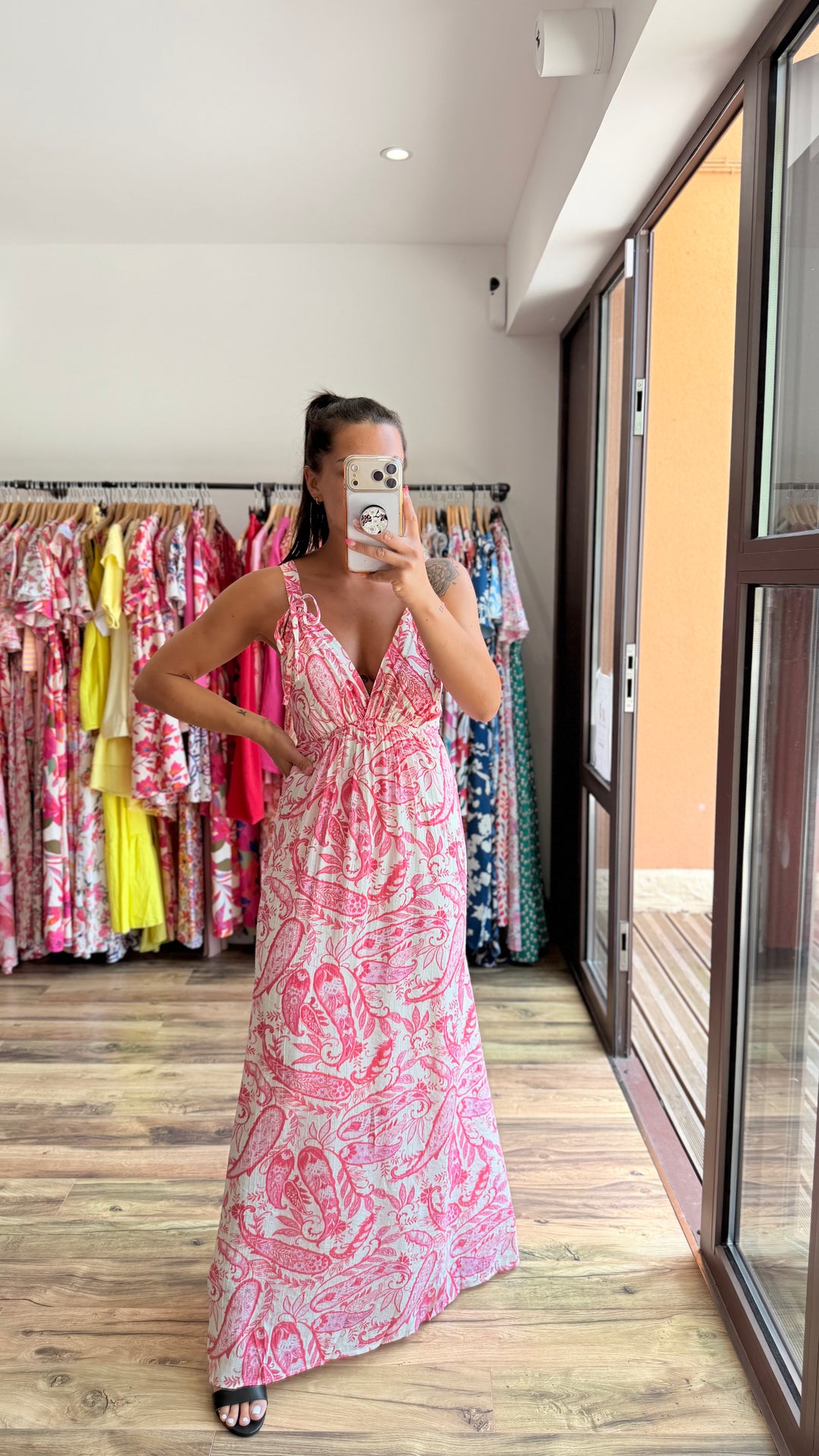 Robe longue Nael CURVY
