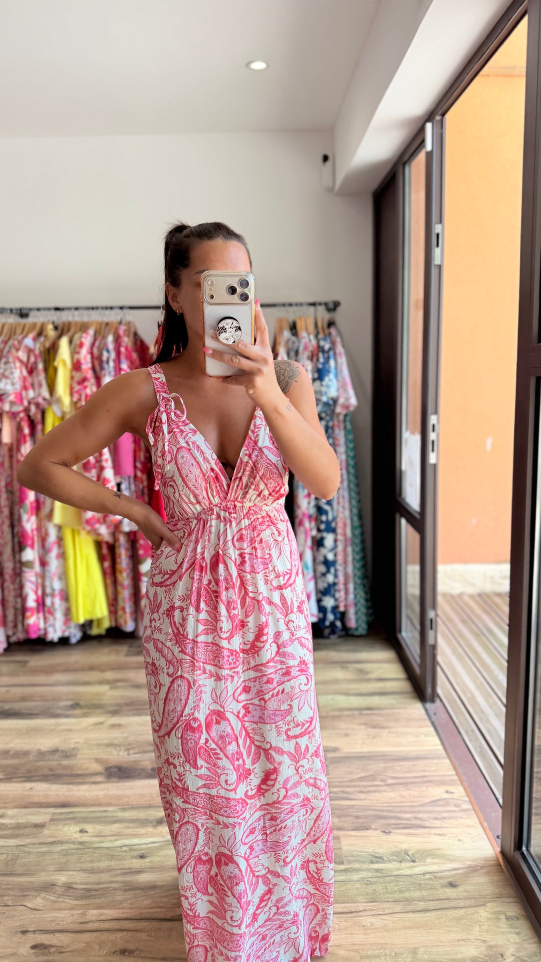 Robe longue Nael CURVY