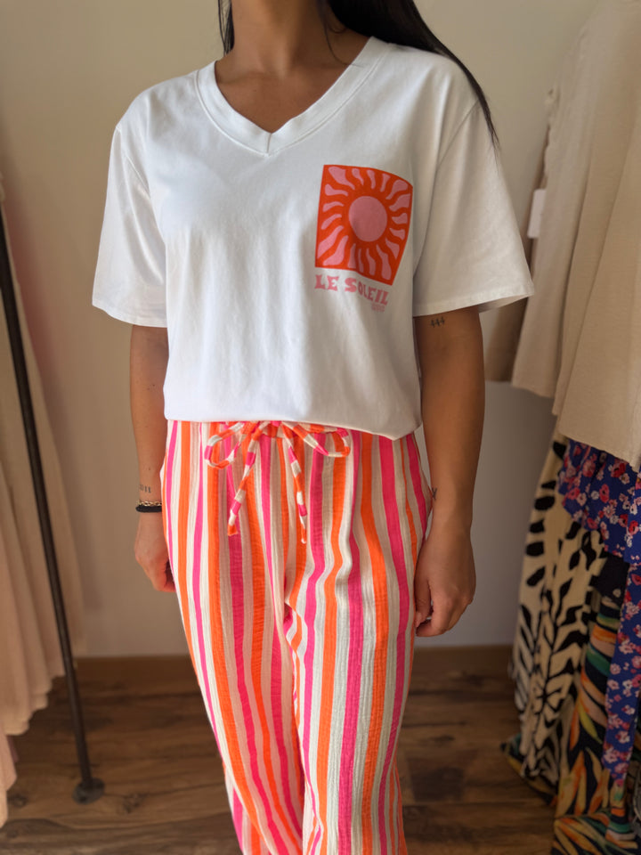 Teeshirt le soleil CURVY