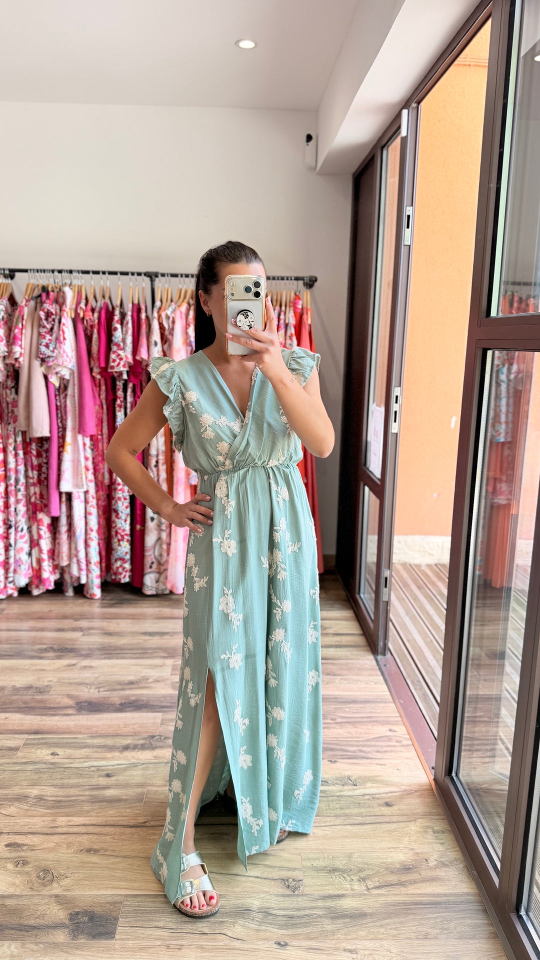 Robe longue Ether CURVY (PRÉCOMMANDE EXPÉDITION LE 2/06)