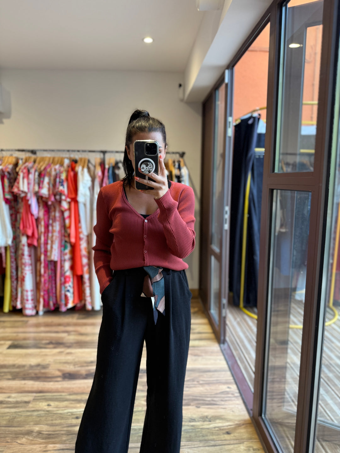 Gilet Nona Terracotta