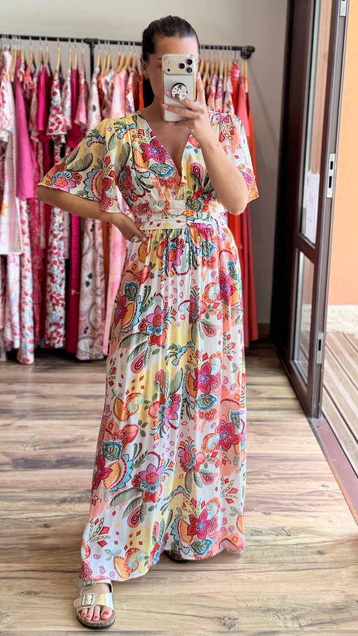 Robe longue Lita (PRÉCOMMANDE EXPÉDITION LE 9/06)