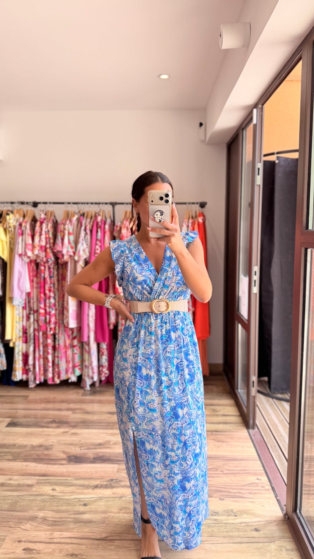 Robe longue Roman