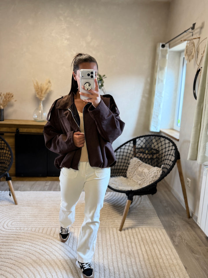 Veste Delma chocolat