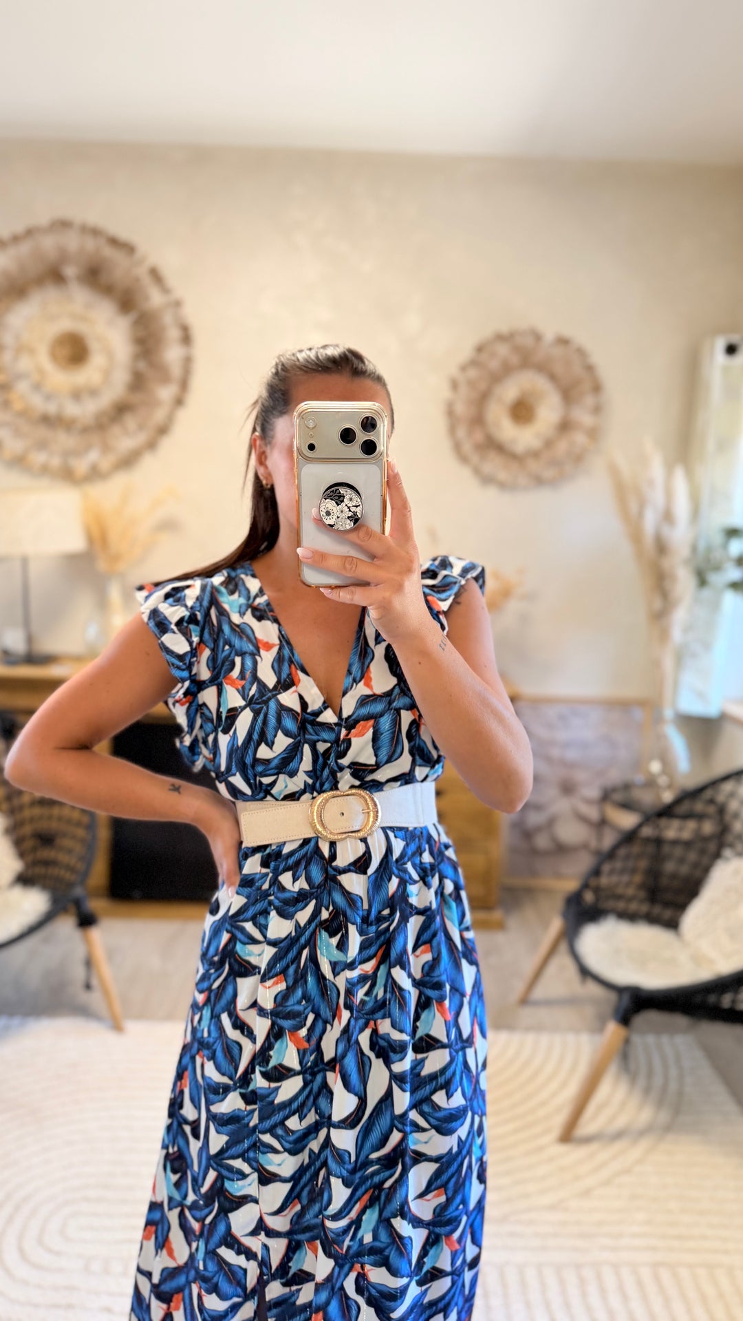 Robe longue Hakima CURVY