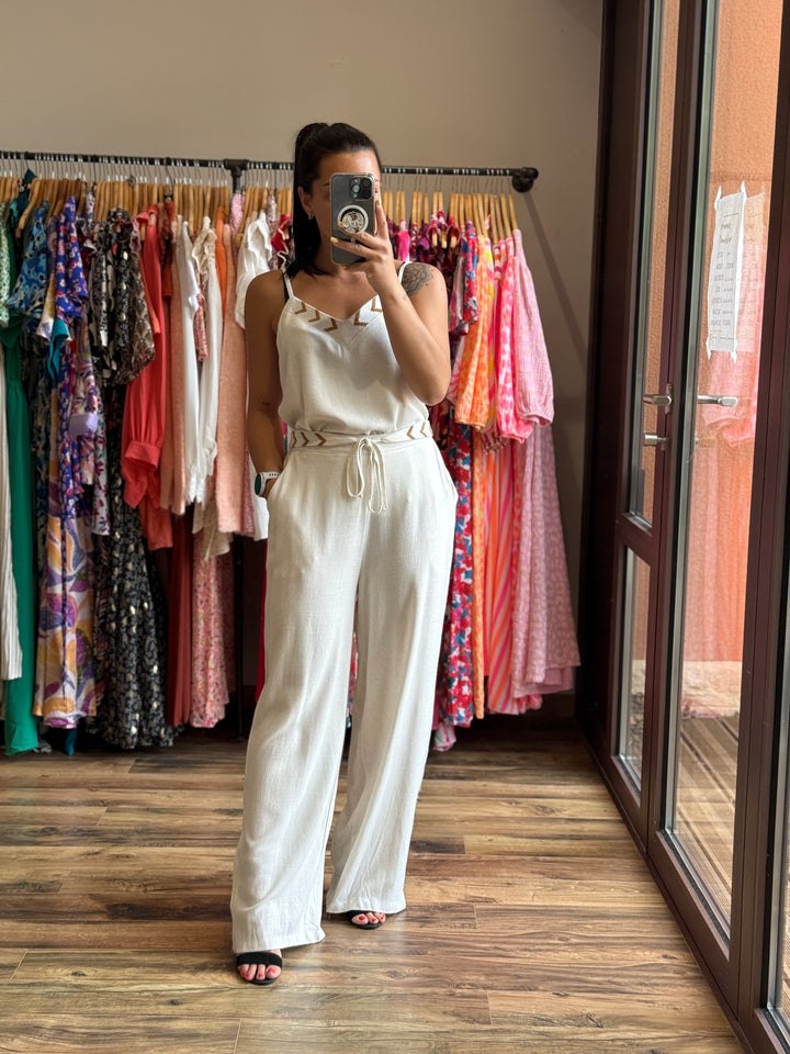 Pantalon en Lin Molina