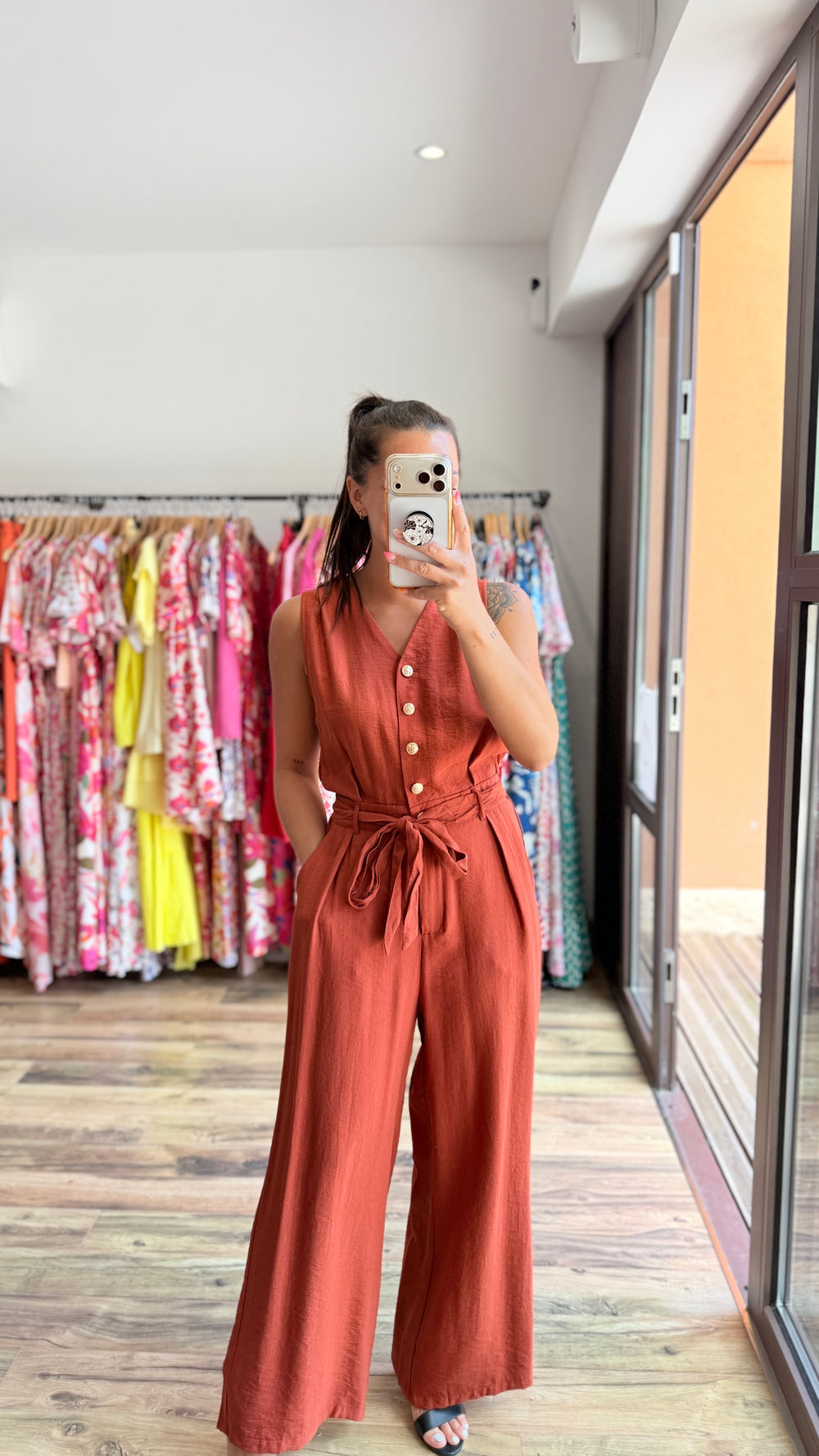 Combinaison Roxane Rouille CURVY