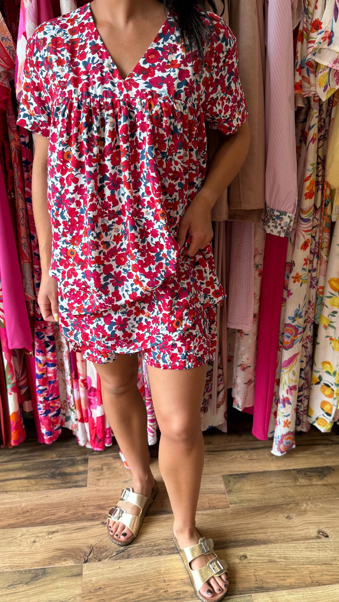 Robe short Charline