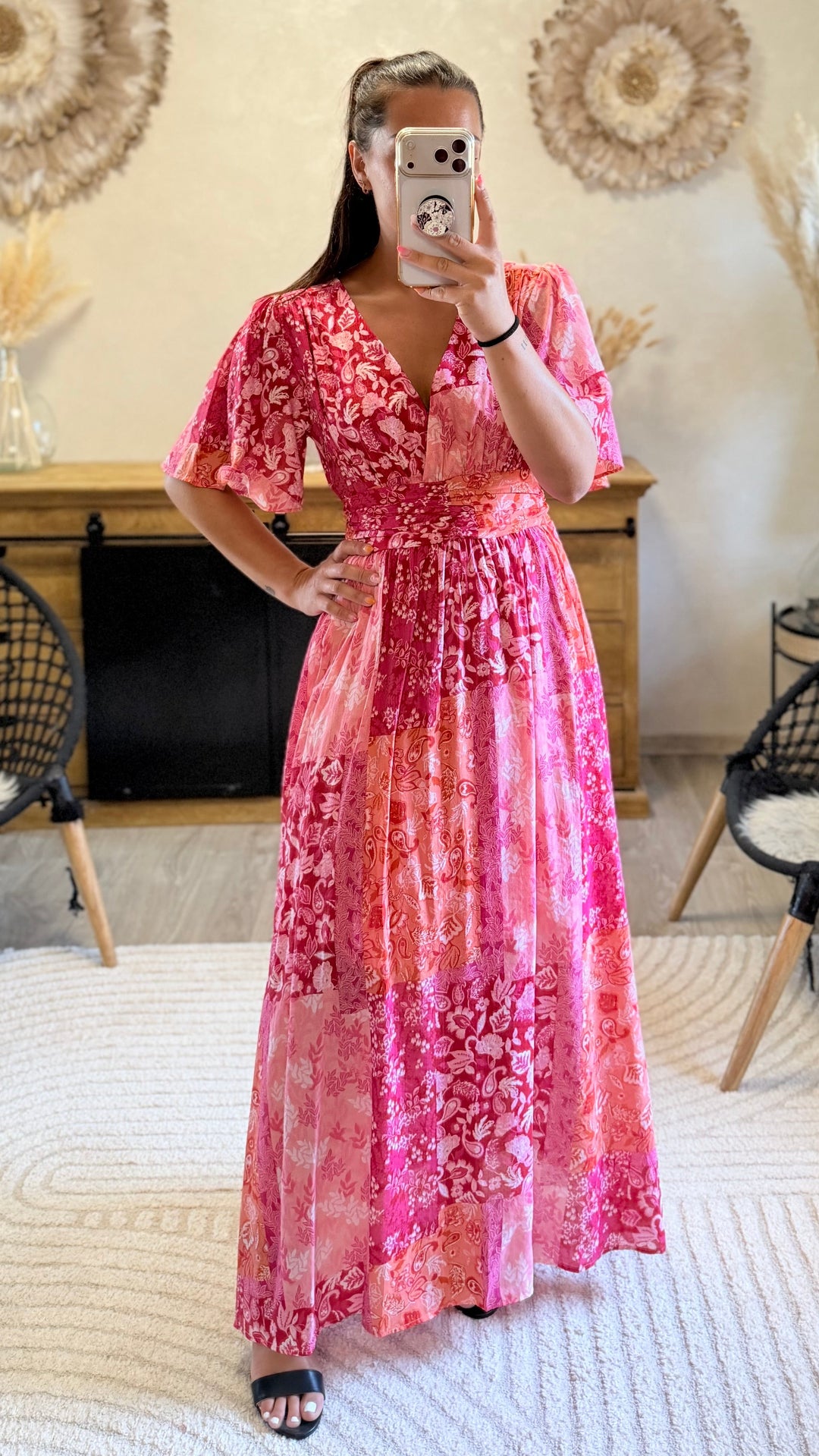 Robe Farah CURVY (PRÉCOMMANDE EXPÉDITION LE 6/07)
