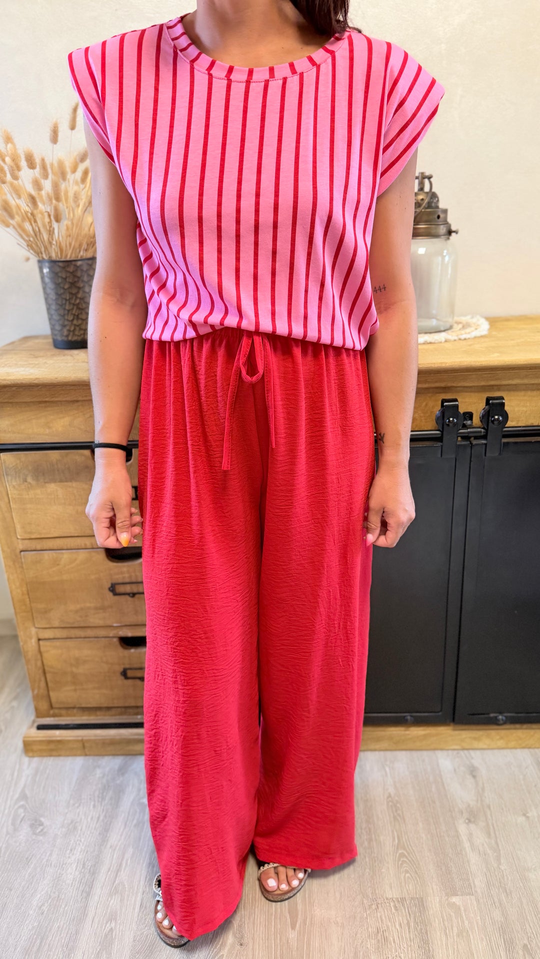 Pantalon Valentino rouge