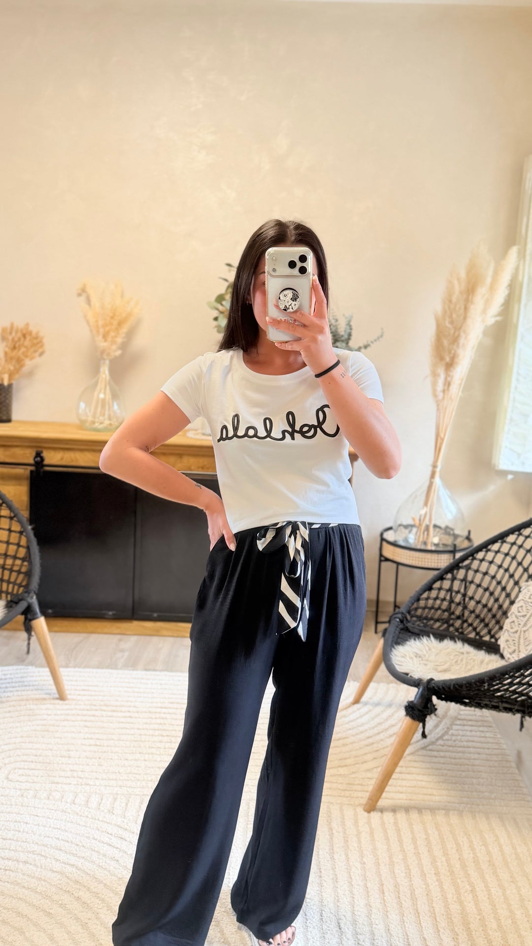 Teeshirt ohlala noir