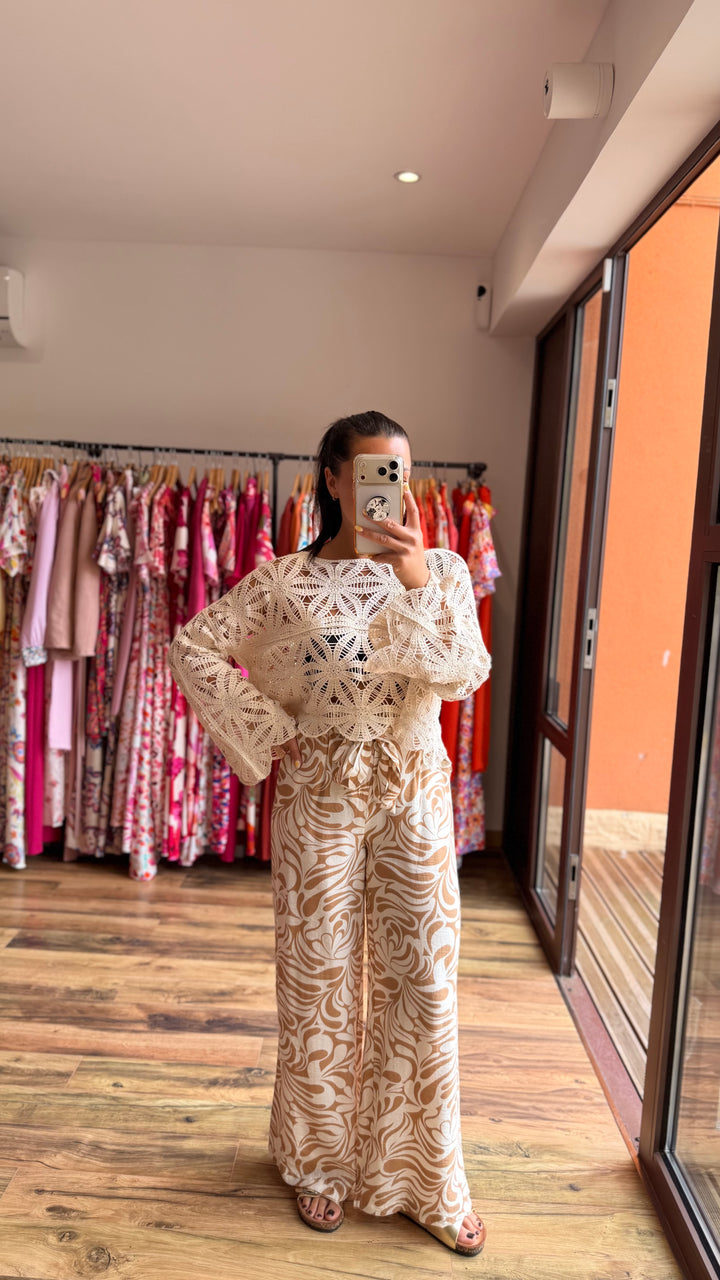 Top Odile crochet Axelle