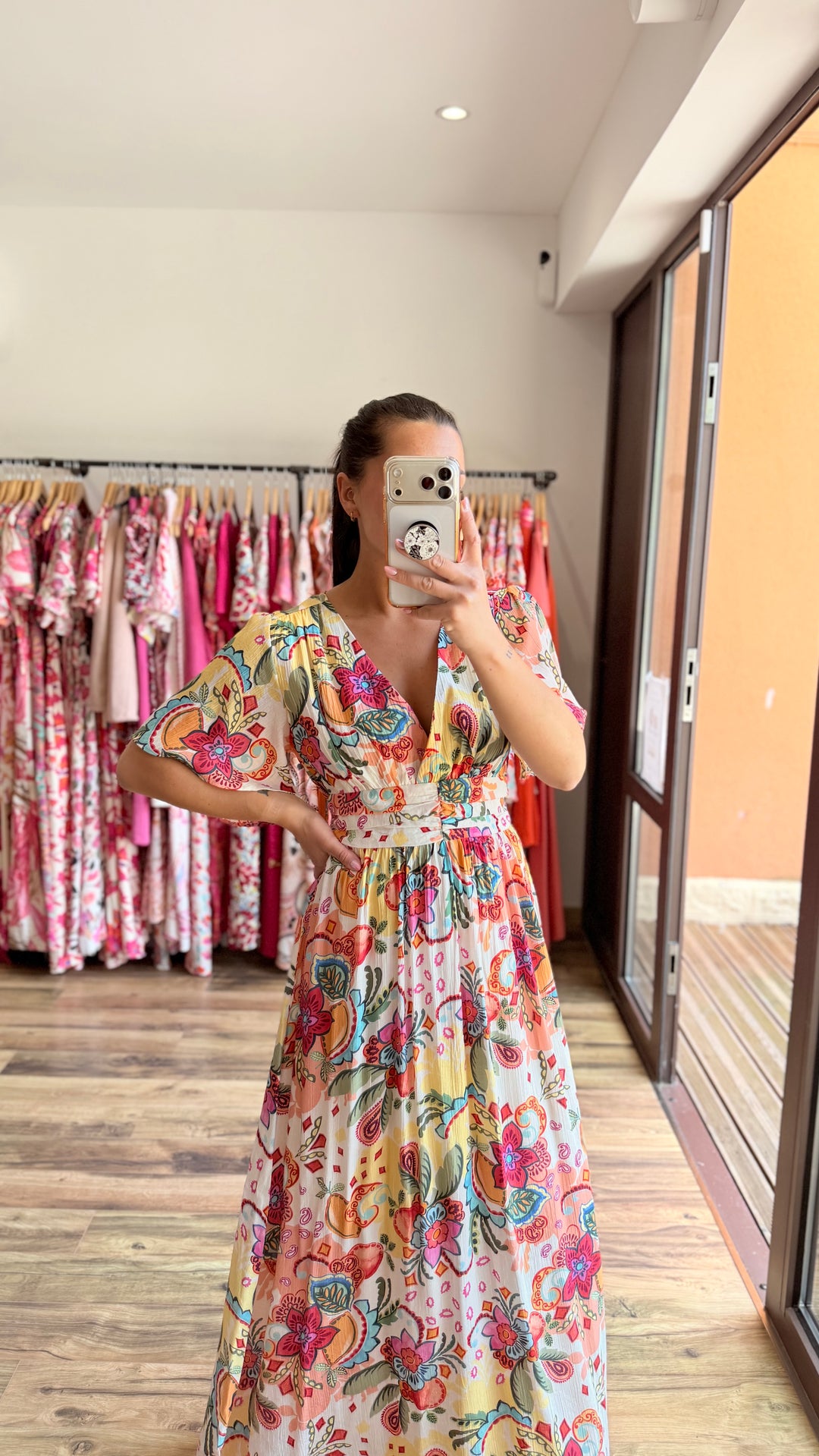 Robe longue Lita (PRÉCOMMANDE EXPÉDITION LE 9/06)