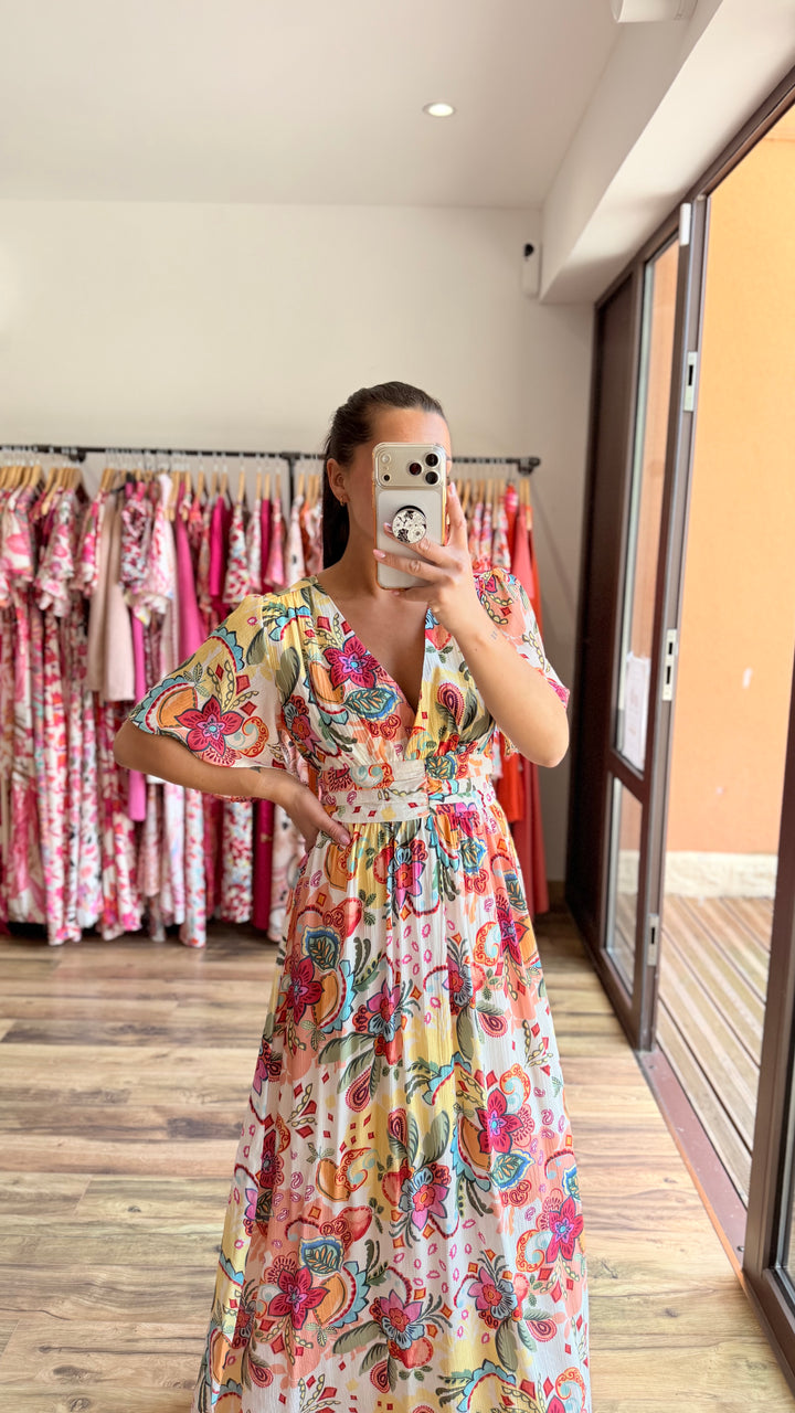 Robe longue Lita (PRÉCOMMANDE EXPÉDITION LE 9/06)