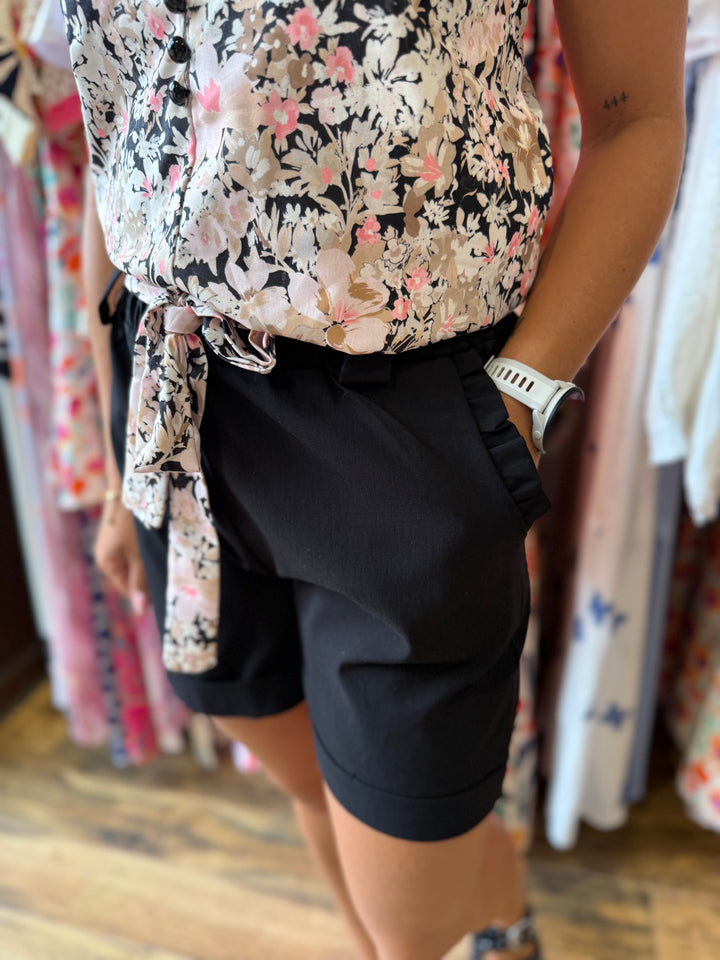 Short bommy noir CURVY