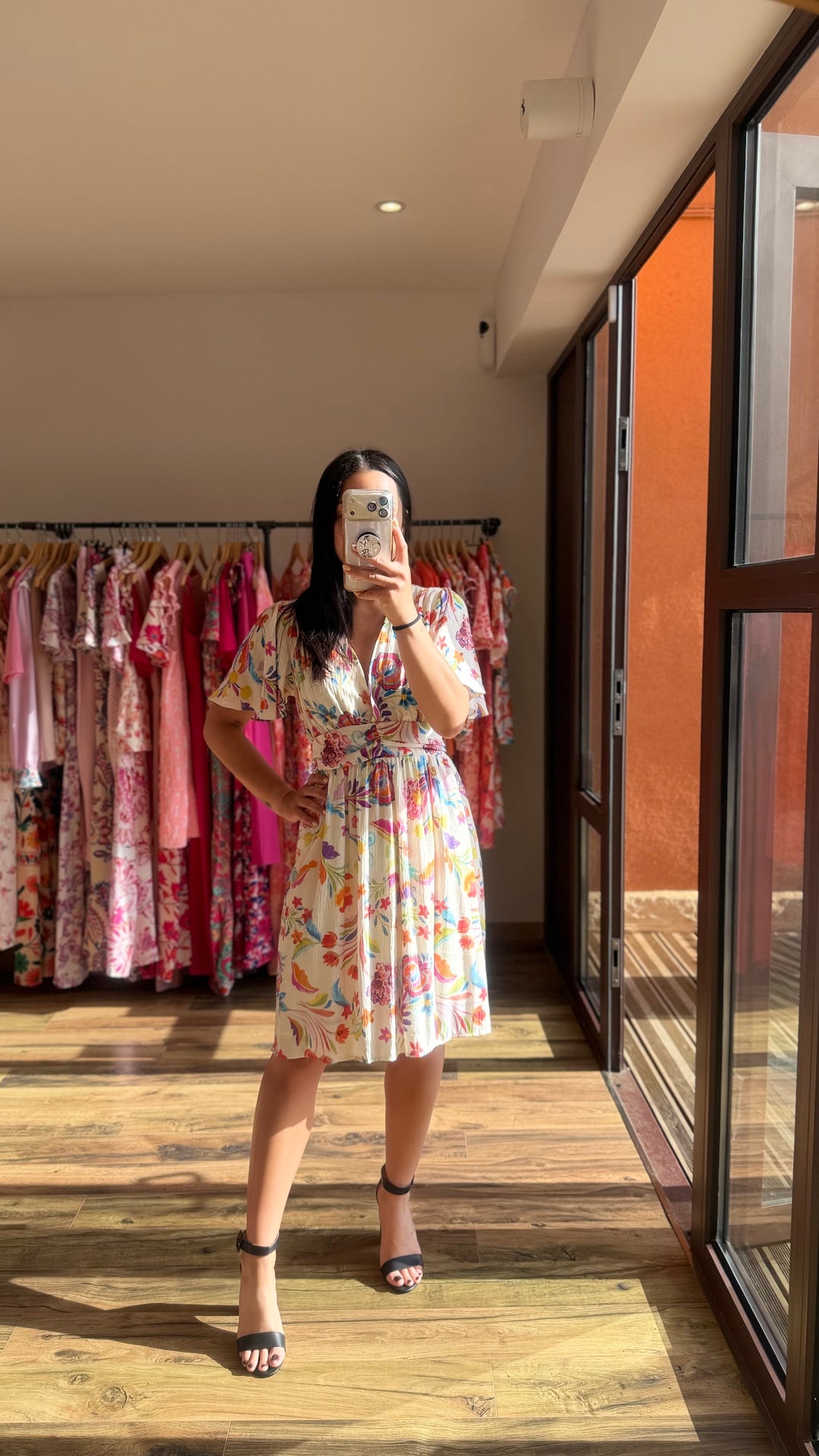 Robe courte Alyma CURVY