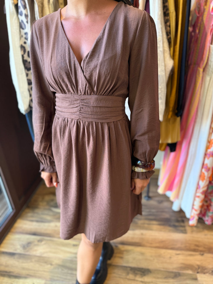 Robe topic chocolat CURVY