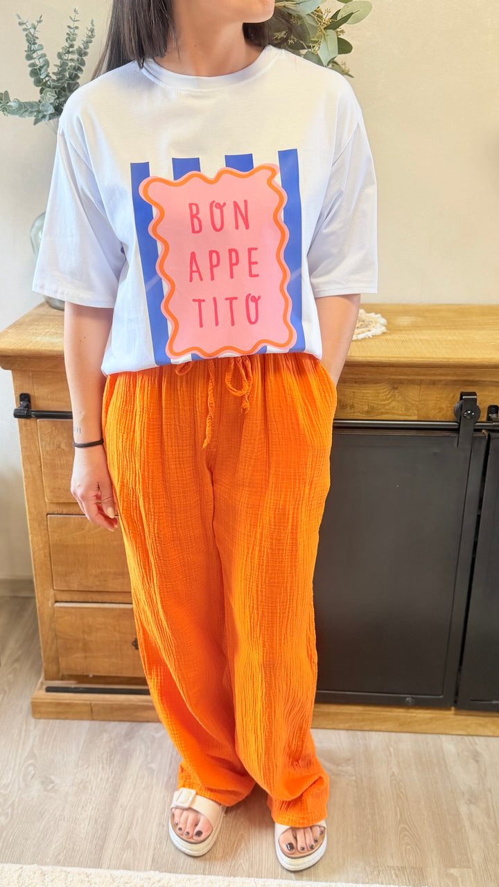 Teeshirt bon appetito