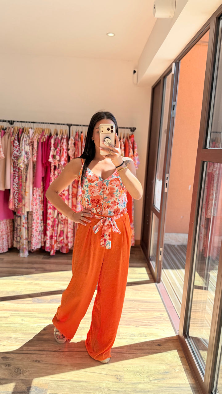 Pantalon Candice orange