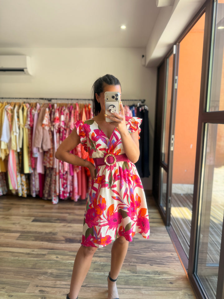 Robe courte Opale CURVY